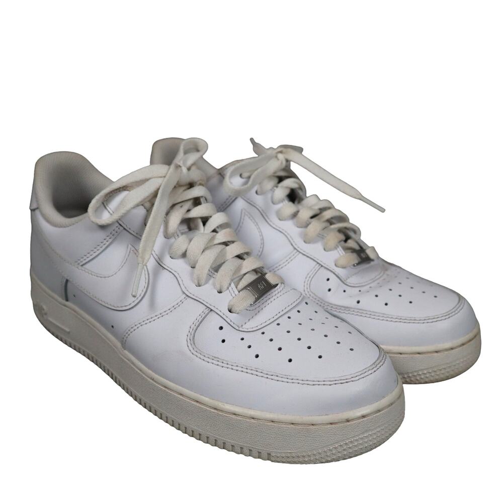 Nike Mens Air Force 1 '07 Sneakers Mens Size 10 White Lace‎ Up CW2288-111